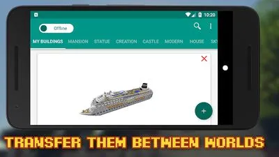 Baixe Edifícios para Minecraft (MOD Grátis de Anúncios) para Android - Captura de tela 4