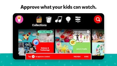 Baixe YouTube Kids (Premium MOD) para Android - Captura de tela 2
