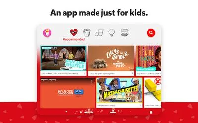 Baixe YouTube Kids (Premium MOD) para Android - Captura de tela 4