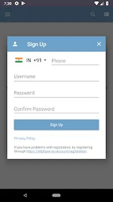 Baixe OttPlayer (MOD Grátis com Anúncios) para Android - Captura de tela 1