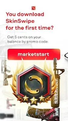 Baixe SkinSwipe: troque skins de CS:GO (MOD Premium) para Android - Captura de tela 1