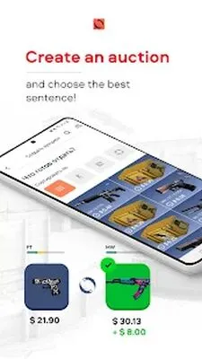 Baixe SkinSwipe: troque skins de CS:GO (MOD Premium) para Android - Captura de tela 2