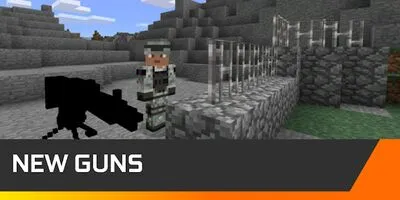Baixe o Mod de Armas para Minecraft PE (Versão Pro MOD) para Android - Captura de tela 2