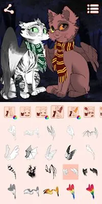 Baixe Avatar Maker: Couple of Cats (MOD Desbloqueado) para Android - Captura de tela 3