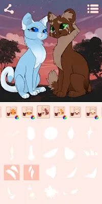 Baixe Avatar Maker: Couple of Cats (MOD Desbloqueado) para Android - Captura de tela 4