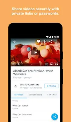 Baixe o Vimeo (MOD Grátis sem Anúncios) para Android - Captura de tela 2