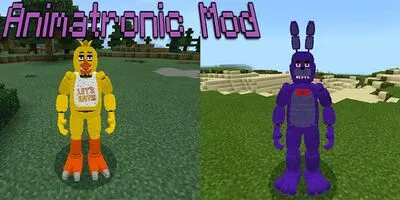 Baixe o Mod Animatronic para Minecraft PE (MOD Desbloqueado) para Android - Captura de tela 3