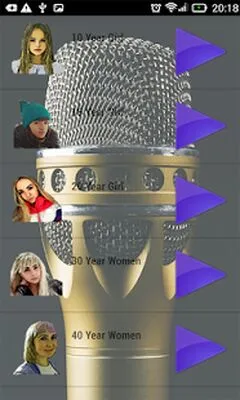 Baixe Girl Voice Changer (MOD Premium) para Android - Captura de tela 3