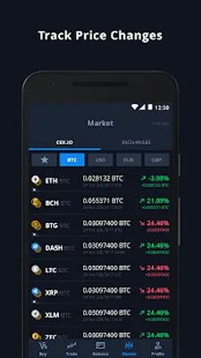 Baixe CEX.IO Cryptocurrency Exchange (MOD Premium) para Android - Captura de tela 4