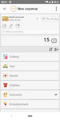 Baixe o Gerenciador de Dinheiro: Rastreadores de despesas (Versão Pro MOD) para Android - Captura de tela 2