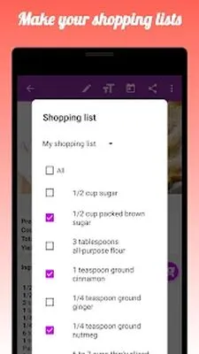 Baixe Meu Caixa de Receitas: RecetteTek (MOD Desbloqueado) para Android - Captura de tela 1