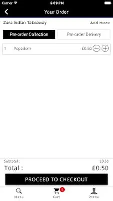 Baixe Zara Indian Takeaway (MOD Premium) para Android - Captura de tela 1