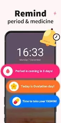 Baixe o Period Calendar Period Tracker (MOD Grátis com Anúncios) para Android - Captura de tela 2