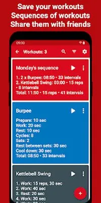 Baixe o Timer Tabata: Timer de Intervalo (Versão Pro MOD) para Android - Captura de tela 2