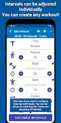 Baixe o Timer Tabata: Timer de Intervalo (Versão Pro MOD) para Android - Captura de tela 4