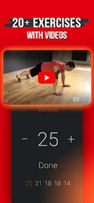 Baixe 200 Push Ups (Versão Pro MOD) para Android - Captura de tela 1