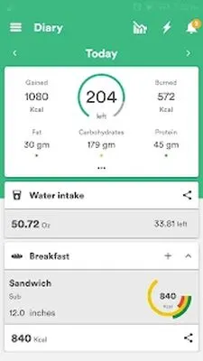 Baixe o Rastreador de Saúde e Fitness com Contador de Calorias (Versão Pro MOD) para Android - Captura de tela 1