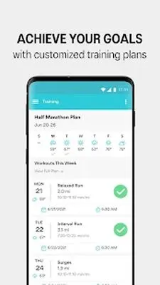 Baixe Runkeeper (MOD Desbloqueado) para Android - Captura de tela 2