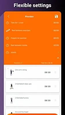 Baixe Treinos com Kettlebell para Casa (MOD Grátis) para Android - Captura de tela 3