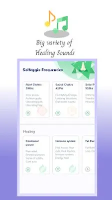 Baixe Healing Sounds & Sound Therapy (MOD Desbloqueado) para Android - Captura de tela 3