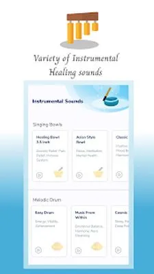 Baixe Healing Sounds & Sound Therapy (MOD Desbloqueado) para Android - Captura de tela 4