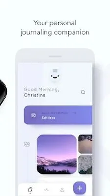 Baixe Reflectly: Diário, Jornal de Gratidão e Rastreador de Humor (MOD Premium) para Android - Captura de tela 1