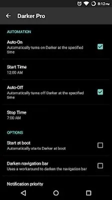 Baixe Darker (Filtro de Tela) (Versão Pro MOD) para Android - Captura de tela 2