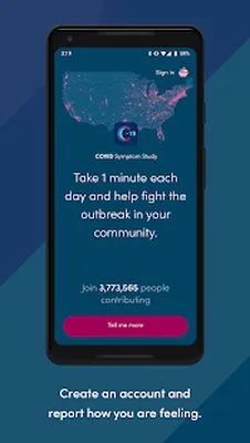 Baixe o Estudo de Sintomas de COVID (MOD Premium) para Android - Captura de tela 1