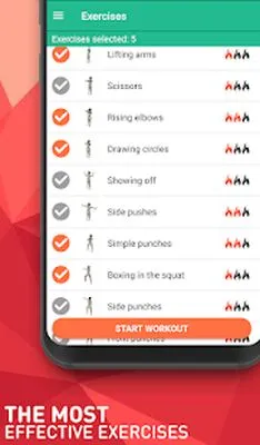 Baixe Treino de Parte Superior do Corpo para Mulheres (MOD Desbloqueado) para Android - Captura de tela 2