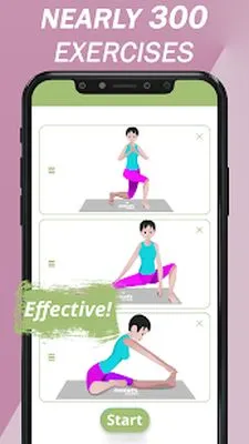 Baixe Yoga para Iniciantes – Exercícios de Yoga em Casa (MOD Desbloqueado) para Android - Captura de tela 3