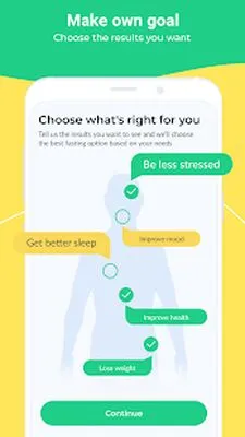 Baixe PEP: Jejum Intermitente (MOD Premium) para Android - Captura de tela 4