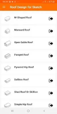 Baixe Roof Design for Sketch Drawing (MOD Desbloqueado) para Android - Captura de tela 4