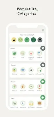 Baixe DailyBean: O diário mais simples para registrar um dia (MOD Desbloqueado) para Android - Captura de tela 1