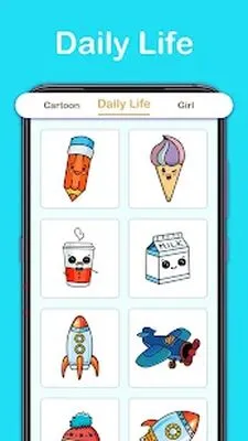 Desenho Fácil: Aprenda a Desenhar Passo a Passo (MOD Premium) - Captura de tela 3