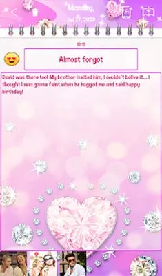 Baixe Diamond Lock Secret Diary (MOD Grátis com Anúncios) para Android - Captura de tela 4