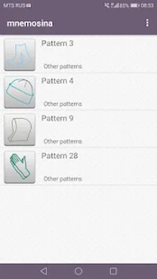 Baixe os padrões de tricô Mnemosina (MOD Premium) para Android - Captura de tela 1