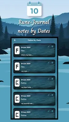 Baixe Runes Reading–Runic Divination (Premium MOD) para Android - Captura de tela 3