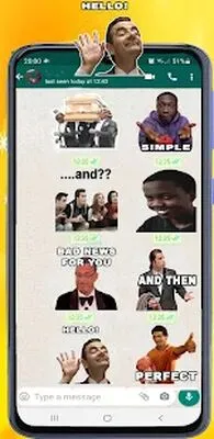 Baixe Figurinhas de Memes Engraçados Para WAStickerApps (Premium MOD) para Android - Captura de tela 2
