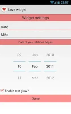 Baixe o Love Widget (MOD Desbloqueado) para Android - Captura de tela 1