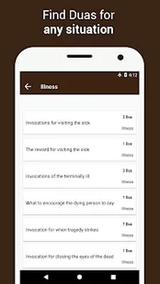 Baixe Dua (Hisnul Muslim) (MOD Grátis sem Anúncios) para Android - Captura de tela 2