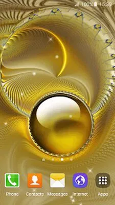 Baixe Papéis de Parede Ao Vivo Dourados (MOD Desbloqueado) para Android - Captura de tela 1