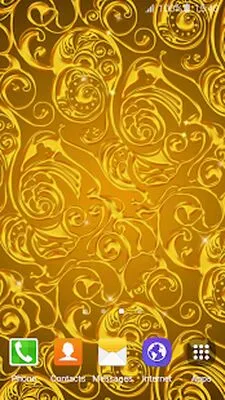 Baixe Papéis de Parede Ao Vivo Dourados (MOD Desbloqueado) para Android - Captura de tela 2