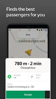 Baixe Yandex Pro (Taxímetro) (Versão MOD Pro) para Android - Captura de tela 2