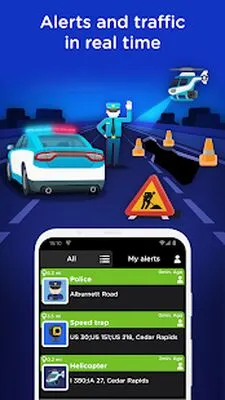Baixe Radarbot: Detector de Câmeras de Velocidade & Velocímetro (MOD Grátis com Anúncios) para Android - Captura de tela 1
