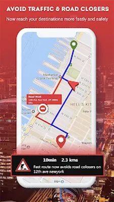 Baixe GPS Navegação: Rota do Mapa (MOD Premium) para Android - Captura de tela 2