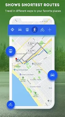 Baixe GPS Navegação: Rota do Mapa (MOD Premium) para Android - Captura de tela 3