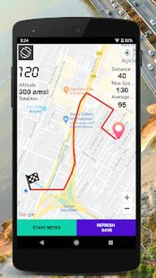 Baixe GPS Speedometer (MOD Grátis com Anúncios) para Android - Captura de tela 1