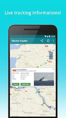 Baixe Marine Tracker (Mod Grátis com Anúncios) para Android - Captura de tela 1