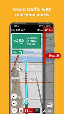 Baixe TomTom GO Navigation (MOD Grátis com Anúncios) para Android - Captura de tela 2