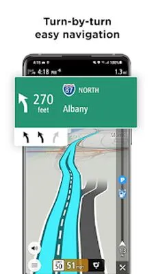 Baixe TomTom GO Navigation (MOD Grátis com Anúncios) para Android - Captura de tela 3